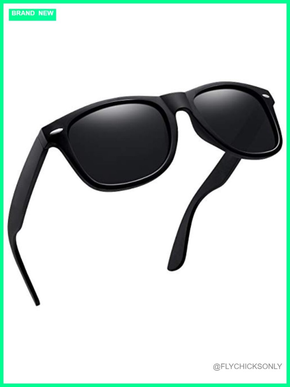 Square Polarized UV400 Sunglasses Oversized Unisex